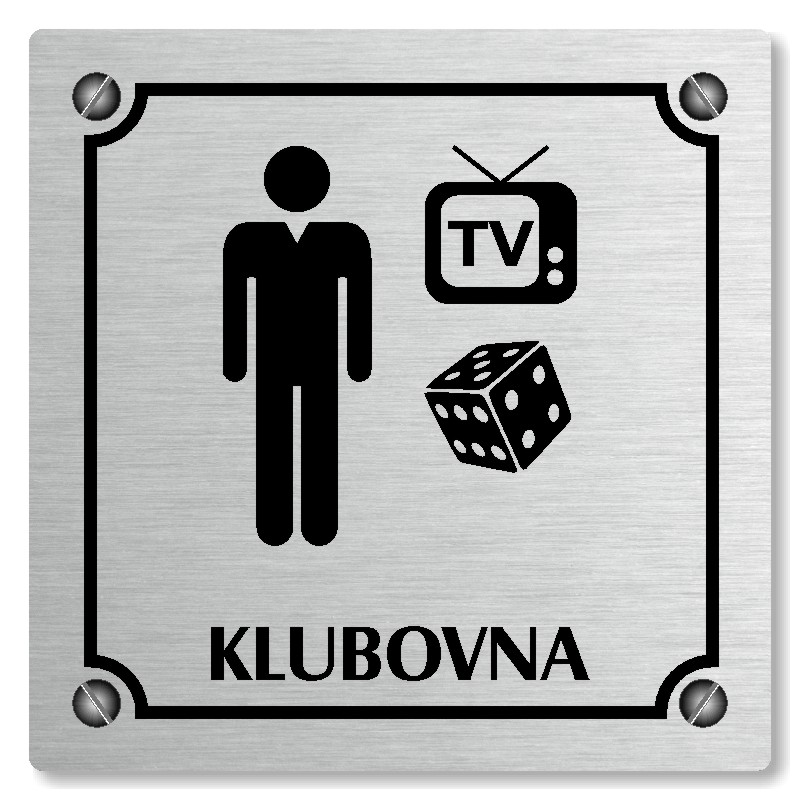 Klubovna, 118x118mm, stříbrná, Kansas